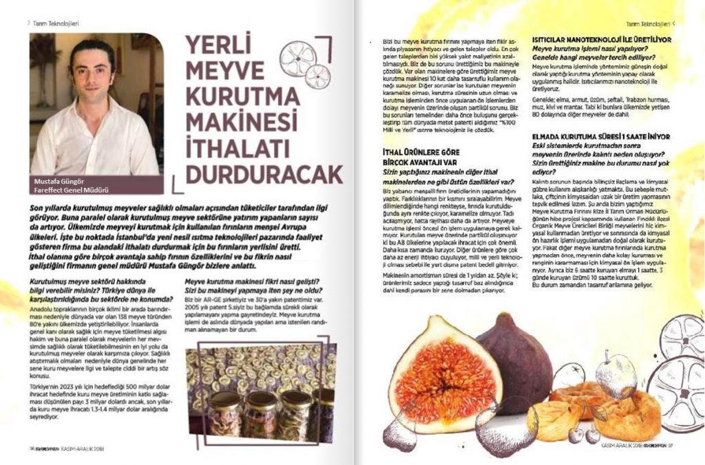 FAREFFECT - Türk Tarım Orman Dergisi